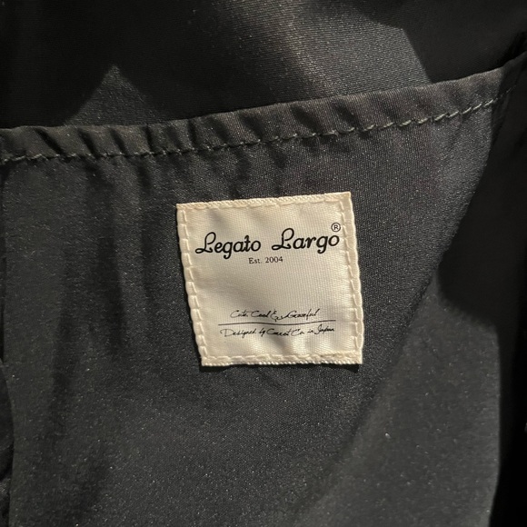 🖤Legato Largo Black Faux Leather Backpack🖤 - Picture 4 of 4